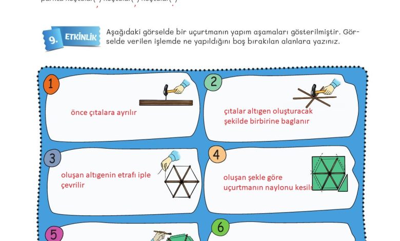 5. Sınıf Meb Yayınları Türkçe 1. Kitap Ders Kitabı Sayfa 61 Cevapları