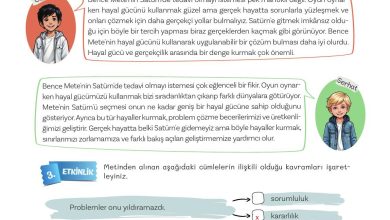 5. Sınıf Meb Yayınları Türkçe 1. Kitap Ders Kitabı Sayfa 30 Cevapları