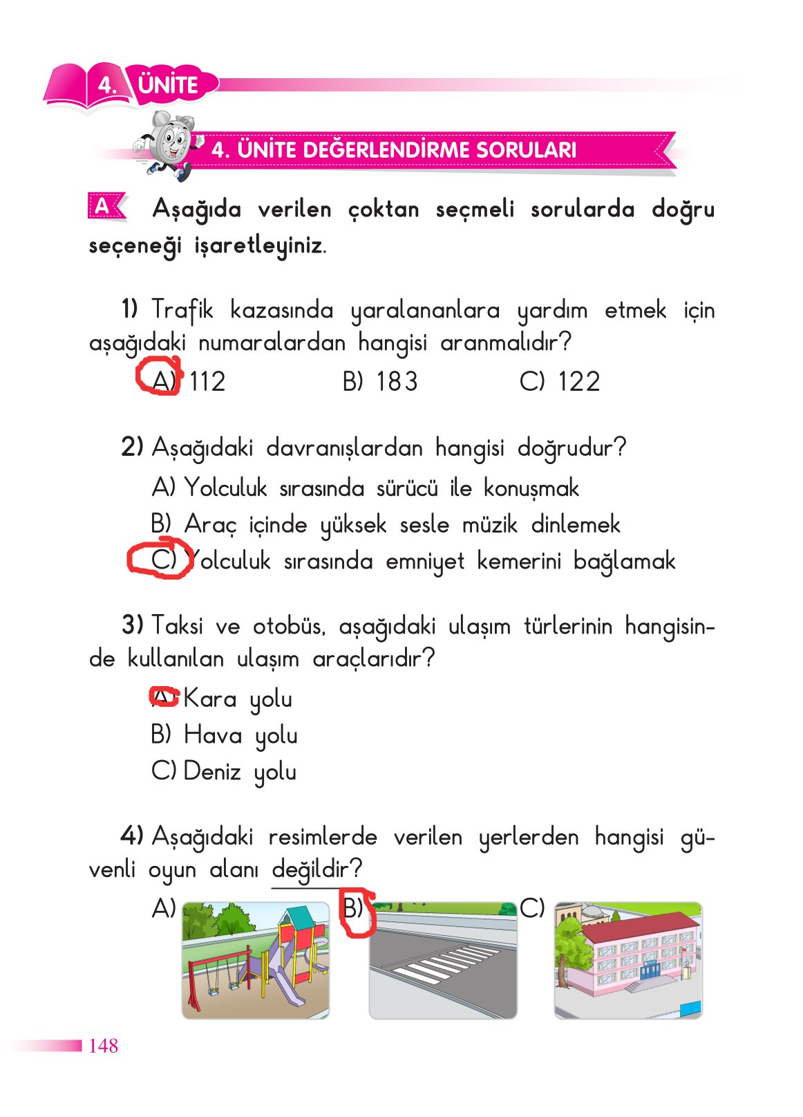 2. Sınıf Sdr Dikey Yayıncılık Hayat Bilgisi Ders Kitabı Sayfa 149 Cevapları