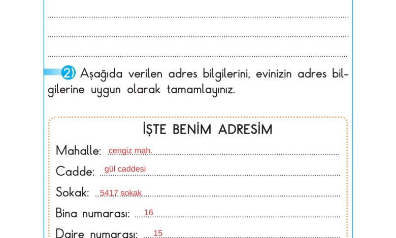 2. Sınıf Sdr Dikey Yayıncılık Hayat Bilgisi Ders Kitabı Sayfa 71 Cevapları