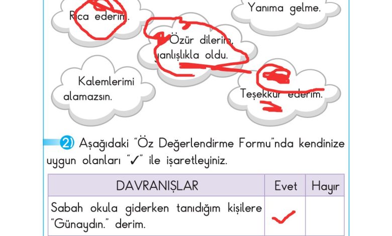 2. Sınıf Sdr Dikey Yayıncılık Hayat Bilgisi Ders Kitabı Sayfa 41 Cevapları