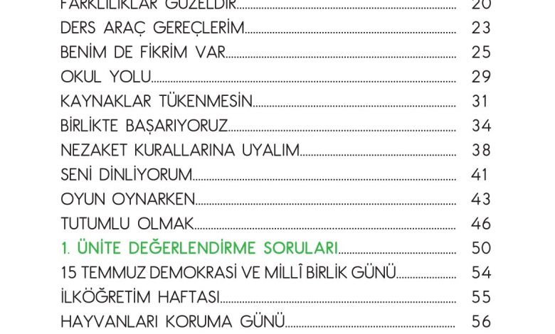 2. Sınıf Sdr Dikey Yayıncılık Hayat Bilgisi Ders Kitabı Sayfa 8 Cevapları