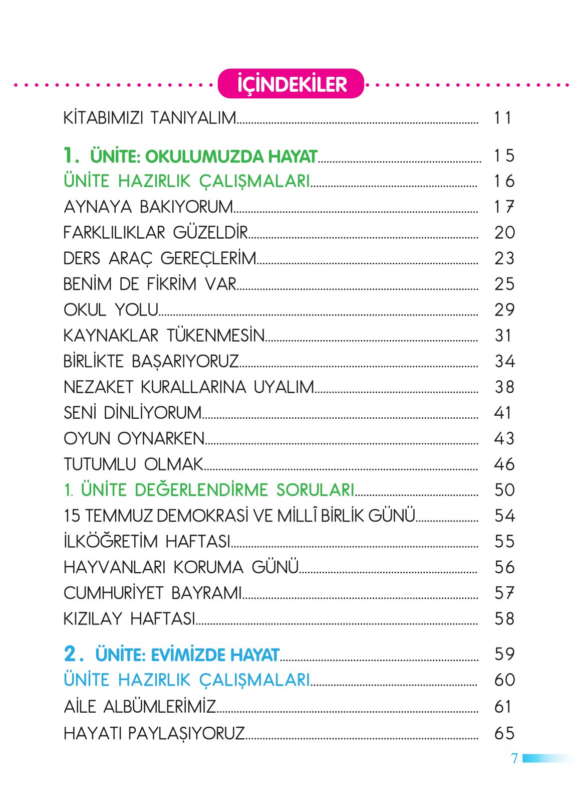 2. Sınıf Sdr Dikey Yayıncılık Hayat Bilgisi Ders Kitabı Sayfa 8 Cevapları