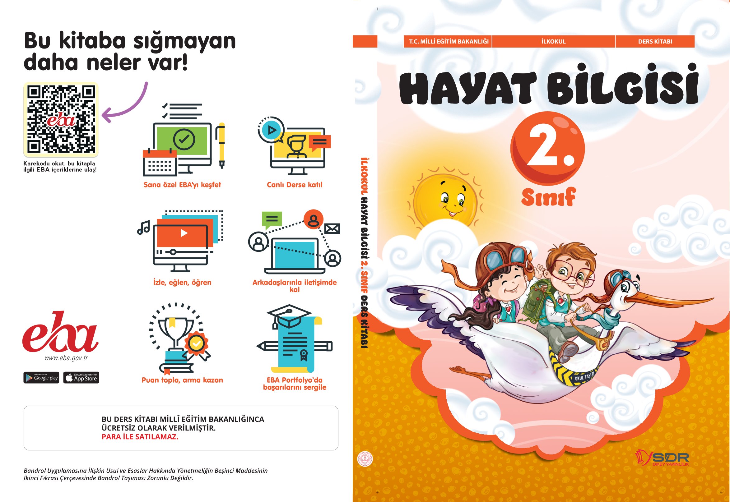 2. Sınıf Sdr Dikey Yayıncılık Hayat Bilgisi Ders Kitabı Sayfa 1 Cevapları