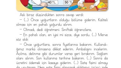 1. Sınıf İlke Yayınları İlk Okuma Yazma Kitabı Ders Kitabı Sayfa 203 Cevapları