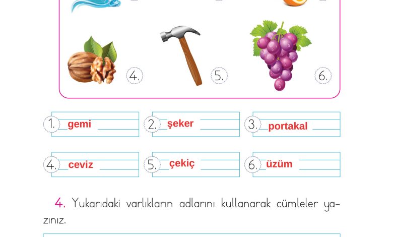 1. Sınıf İlke Yayınları İlk Okuma Yazma Kitabı Ders Kitabı Sayfa 168 Cevapları