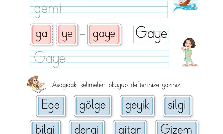 1. Sınıf İlke Yayınları İlk Okuma Yazma Kitabı Ders Kitabı Sayfa 149 Cevapları