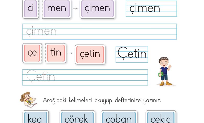 1. Sınıf İlke Yayınları İlk Okuma Yazma Kitabı Ders Kitabı Sayfa 144 Cevapları