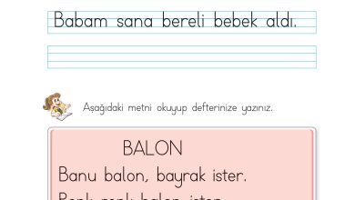 1. Sınıf İlke Yayınları İlk Okuma Yazma Kitabı Ders Kitabı Sayfa 131 Cevapları