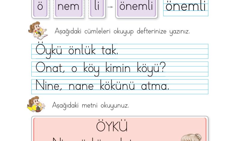 1. Sınıf İlke Yayınları İlk Okuma Yazma Kitabı Ders Kitabı Sayfa 101 Cevapları