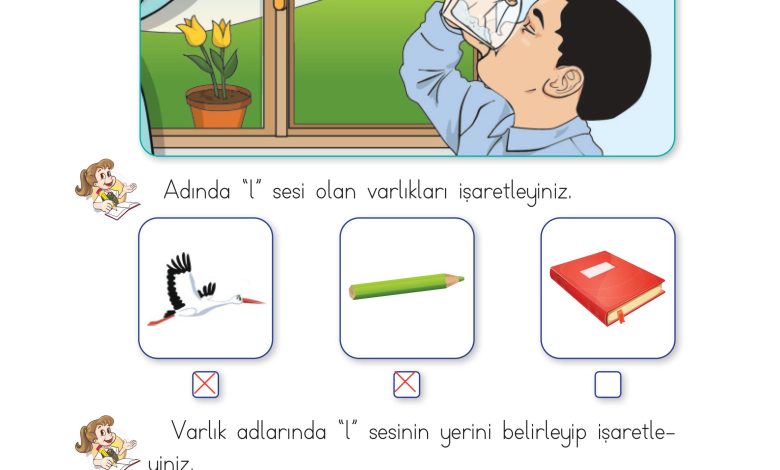 1. Sınıf İlke Yayınları İlk Okuma Yazma Kitabı Ders Kitabı Sayfa 24 Cevapları