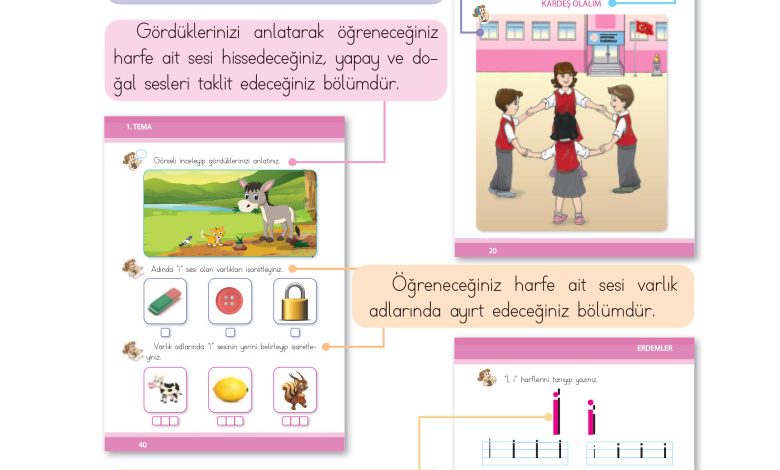 1. Sınıf İlke Yayınları İlk Okuma Yazma Kitabı Ders Kitabı Sayfa 9 Cevapları