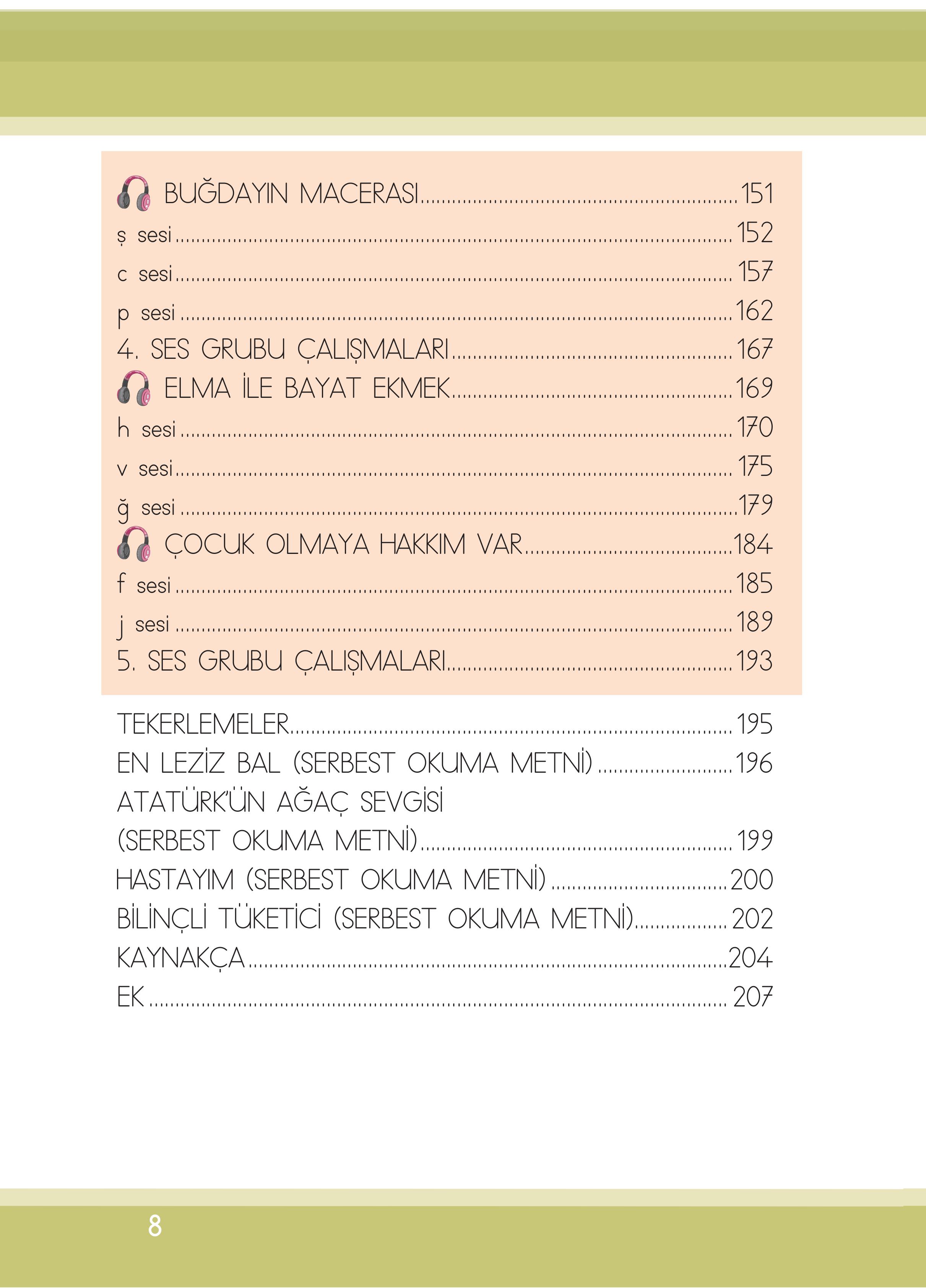 1. Sınıf İlke Yayınları İlk Okuma Yazma Kitabı Ders Kitabı Sayfa 8 Cevapları