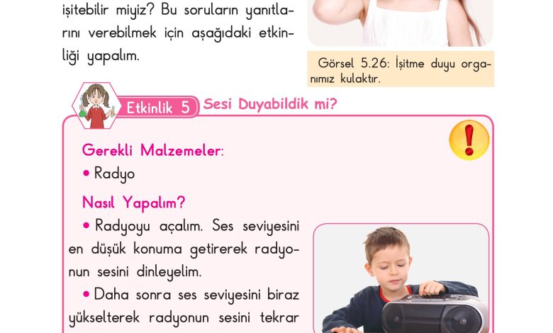 3. Sınıf Sdr Dikey Yayıncılık Fen Bilimleri Ders Kitabı Sayfa 133 Cevapları