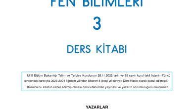 3. Sınıf Sdr Dikey Yayıncılık Fen Bilimleri Ders Kitabı Sayfa 1 Cevapları