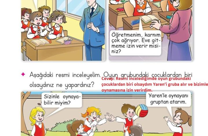 2. Sınıf Hayat Bilgisi Ata Yayıncılık Sayfa 34 Cevapları