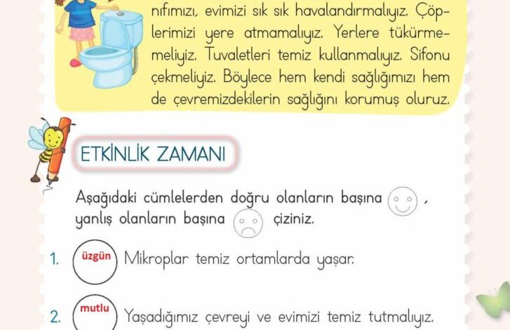 2. Sınıf Hayat Bilgisi Meb Yayınları Sayfa 121 Cevapları