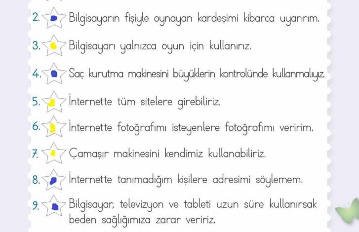 2. Sınıf Hayat Bilgisi Meb Yayınları Sayfa 159 Cevapları