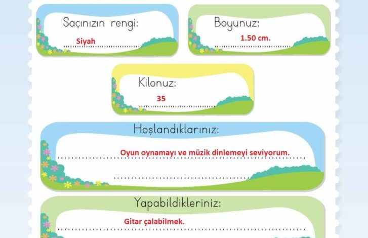 2. Sınıf Hayat Bilgisi Meb Yayınları Sayfa 16 Cevapları