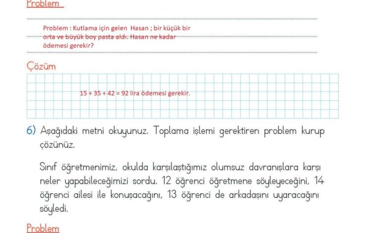 2. Sınıf Matematik Meb Yayınları Sayfa 100 Cevapları