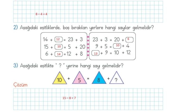 2. Sınıf Matematik Meb Yayınları Sayfa 113 Cevapları