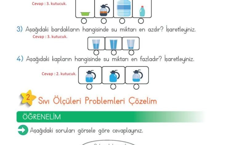 2. Sınıf Matematik Meb Yayınları Sayfa 122 Cevapları