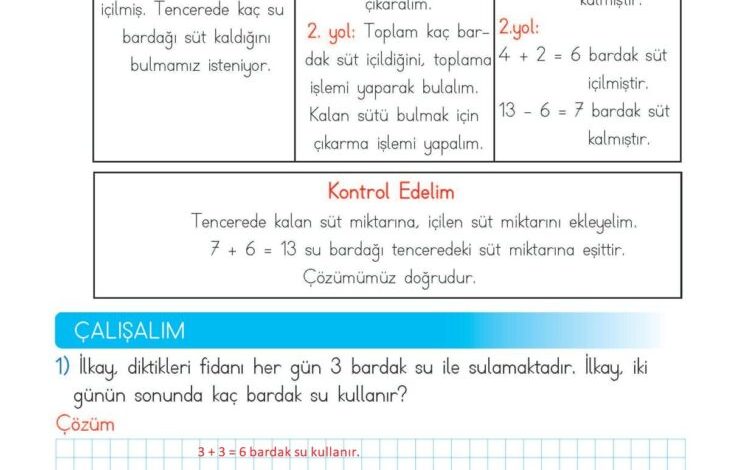 2. Sınıf Matematik Meb Yayınları Sayfa 123 Cevapları