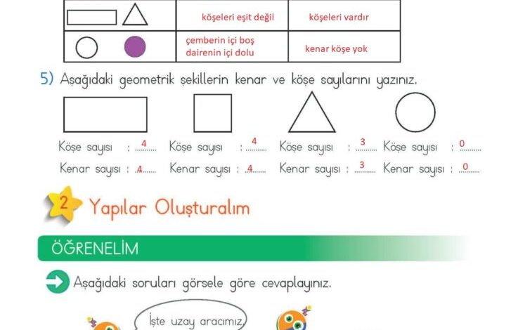 2. Sınıf Matematik Meb Yayınları Sayfa 135 Cevapları