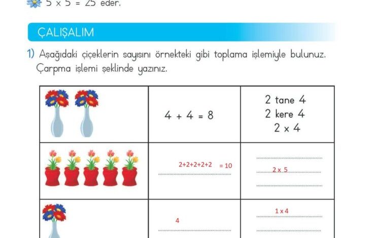 2. Sınıf Matematik Meb Yayınları Sayfa 166 Cevapları