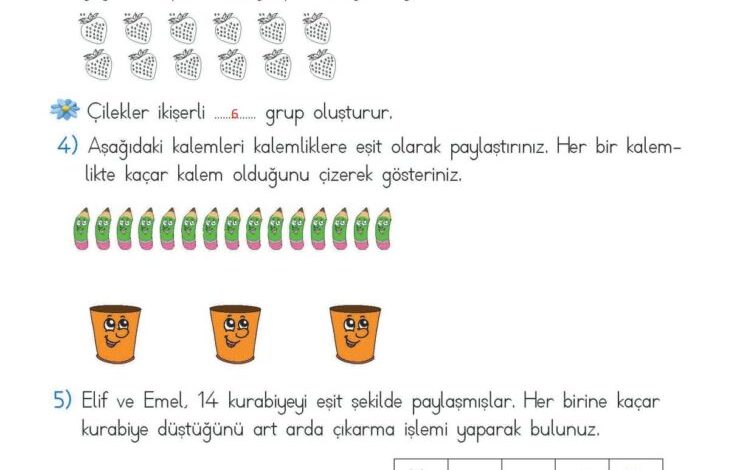 2. Sınıf Matematik Meb Yayınları Sayfa 190 Cevapları