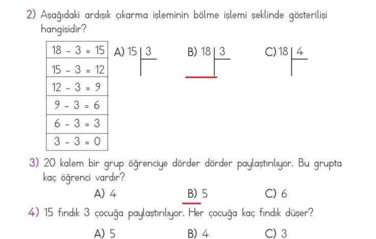 2. Sınıf Matematik Meb Yayınları Sayfa 197 Cevapları