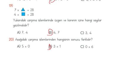 2. Sınıf Matematik Meb Yayınları Sayfa 200 Cevapları