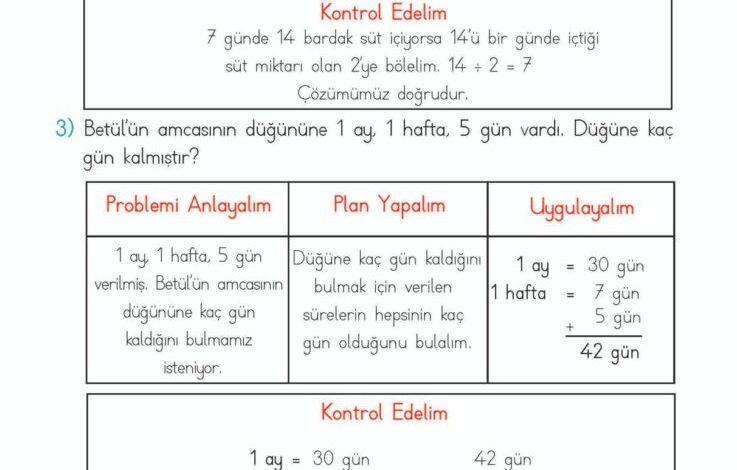 2. Sınıf Matematik Meb Yayınları Sayfa 228 Cevapları