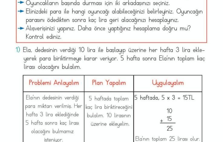 2. Sınıf Matematik Meb Yayınları Sayfa 238 Cevapları