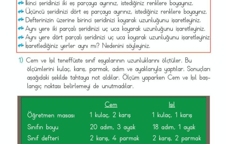 2. Sınıf Matematik Meb Yayınları Sayfa 260 Cevapları