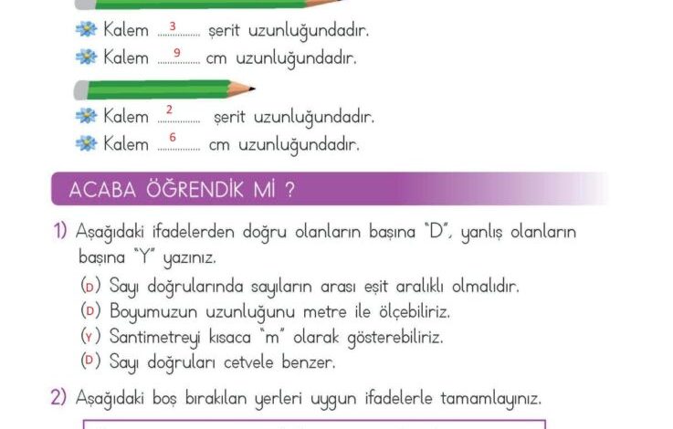 2. Sınıf Matematik Meb Yayınları Sayfa 276 Cevapları