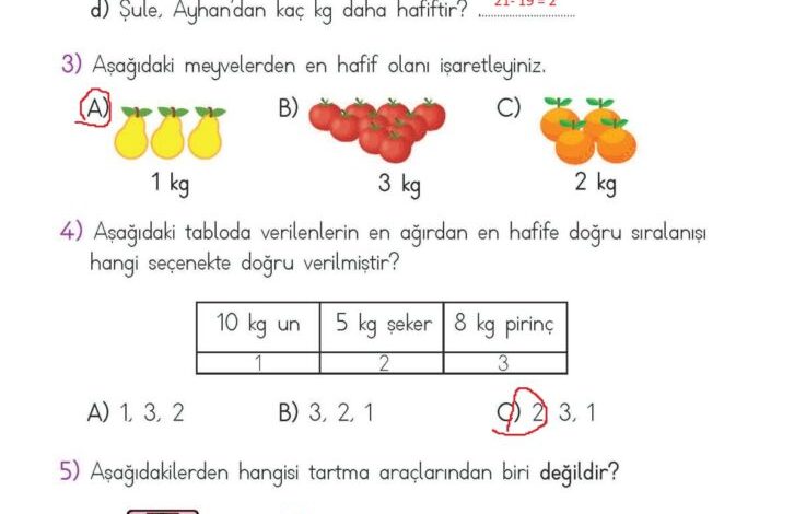 2. Sınıf Matematik Meb Yayınları Sayfa 286 Cevapları