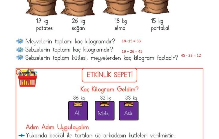 2. Sınıf Matematik Meb Yayınları Sayfa 287 Cevapları