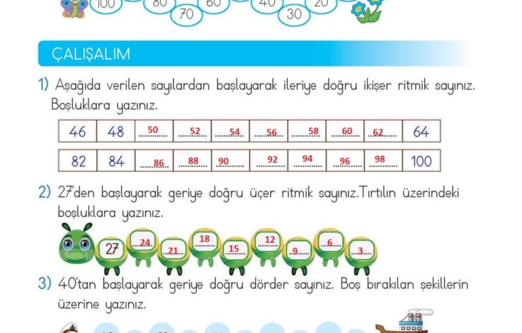 2. Sınıf Matematik Meb Yayınları Sayfa 37 Cevapları