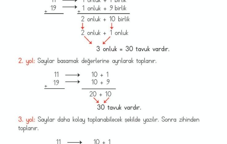 2. Sınıf Matematik Meb Yayınları Sayfa 93 Cevapları