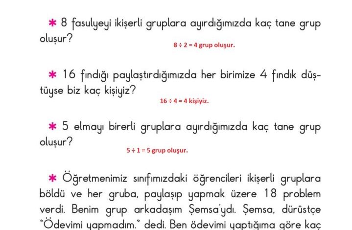 2. Sınıf Matematik Pasifik Yayınları Sayfa 168 Cevapları