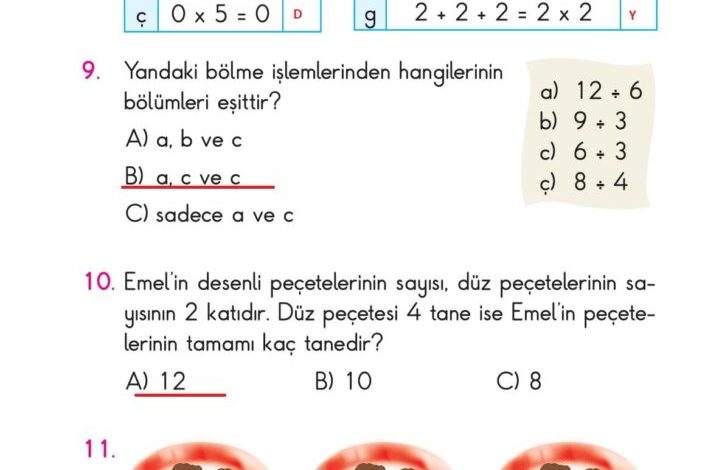 2. Sınıf Matematik Pasifik Yayınları Sayfa 172 Cevapları