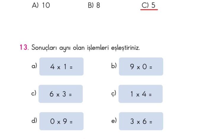 2. Sınıf Matematik Pasifik Yayınları Sayfa 173 Cevapları