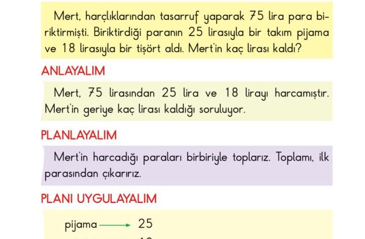 2. Sınıf Matematik Pasifik Yayınları Sayfa 196 Cevapları