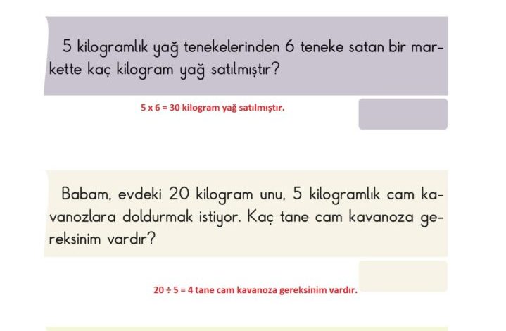 2. Sınıf Matematik Pasifik Yayınları Sayfa 231 Cevapları