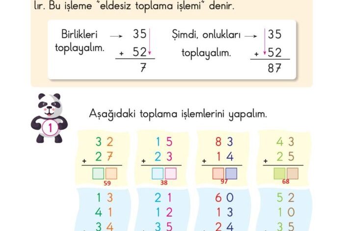 2. Sınıf Matematik Pasifik Yayınları Sayfa 43 Cevapları