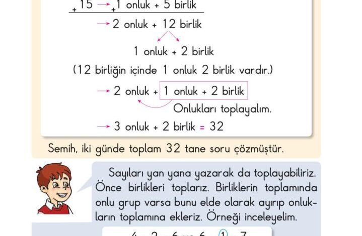 2. Sınıf Matematik Pasifik Yayınları Sayfa 45 Cevapları