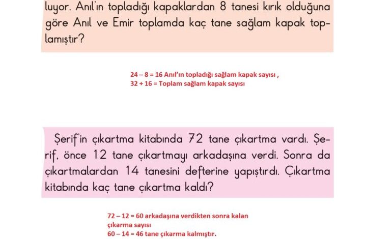 2. Sınıf Matematik Pasifik Yayınları Sayfa 94 Cevapları