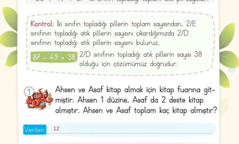 2. Sınıf Meb Yayınları Matematik Ders Kitabı Sayfa 102 Cevapları