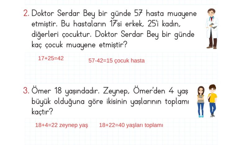 2. Sınıf Meb Yayınları Matematik Ders Kitabı Sayfa 120 Cevapları